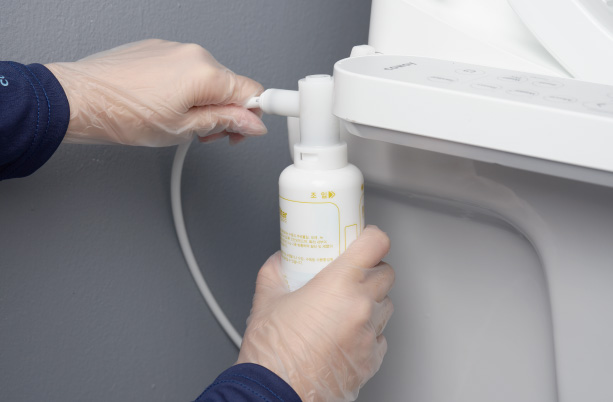 Step 2 Coway Flowlet Plus Heart Services: Filter Change